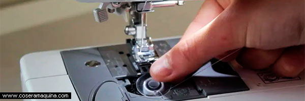 Coser sin canilla  Máquinas de coser
